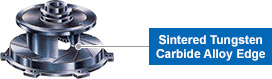 Sintered Tungsten Carbide Alloy Edge